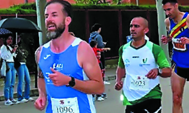 Óscar Lencina se queda a un paso del podio en el Cross Antonio Amorós de Caudete