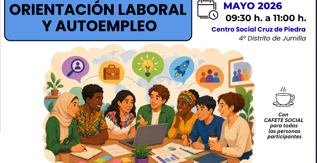 Política Social organiza un taller de orientación laboral y autoempleo en el centro social del 4º Distrito