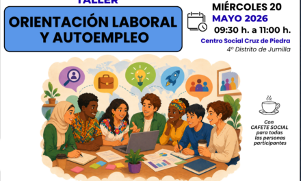 Política Social organiza un taller de orientación laboral y autoempleo en el centro social del 4º Distrito