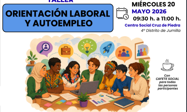 Política Social organiza un taller de orientación laboral y autoempleo en el centro social del 4º Distrito