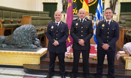 Tres nuevos subinspectores se van a incorporar, tras sus prácticas, a la plantilla de la Policía Local