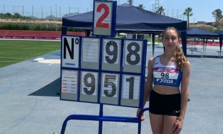 Brillante sexto puesto de Laura López en el Nacional Sub-14