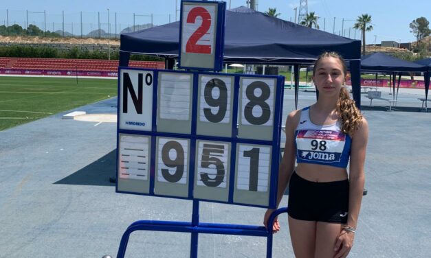 Brillante sexto puesto de Laura López en el Nacional Sub-14