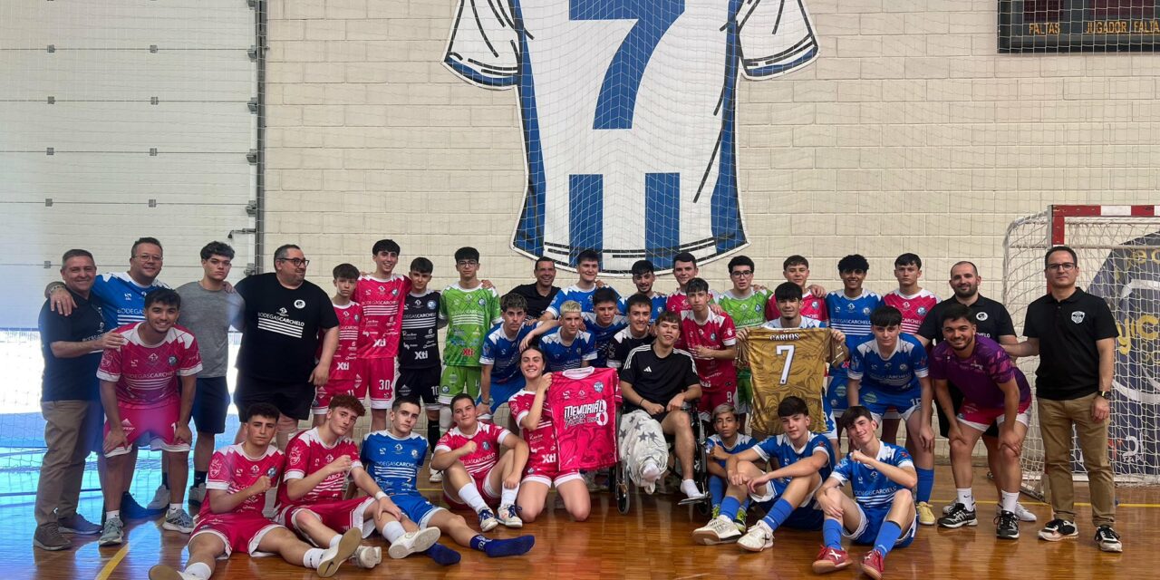 El legado del eterno 7 vuelve a unir al fútbol sala jumillano en el benéfico 8º Memorial de Carlos García