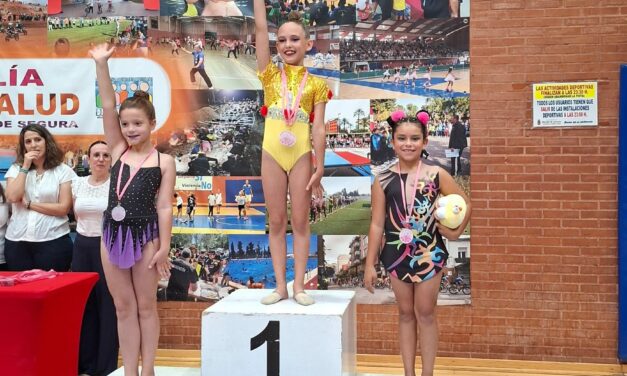 El Club Rítmica Jumilla afrontará el sábado el Regional tras su buen resultado en Molina