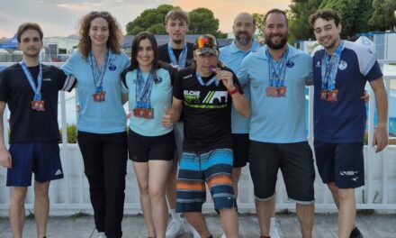 Verónica García se hace con cinco medallas en el Regional Máster de Verano de Natación