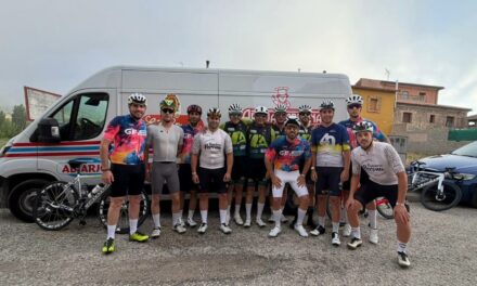 La Peña Ciclista se deja ver en la Gran Fondo Sierra de Albacete