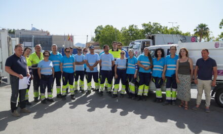 El servicio de Limpieza Viaria y Recogida de Residuos refuerza la plantilla incorporando a nueve trabajadores