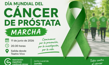 La Junta Local de la Asociación Española contra el Cáncer sale de ruta mañana en una marcha por el Día Mundial del Cáncer de Próstata