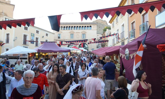 El Mercado Medieval fue solo el prólogo de unas grandes fiestas de Moros y Cristianos en Jumilla