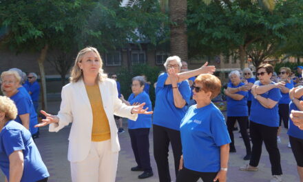 La Semana Cultural del Centro de Mayores finaliza con exhibiciones artísticas y deportivas, y con la visita de la consejera Conchita Ruiz