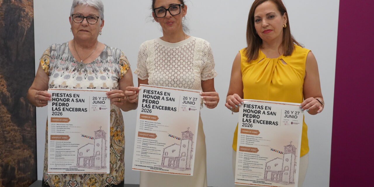La pedanía de Las Encebras prepara las fiestas en honor a su patrón San Pedro