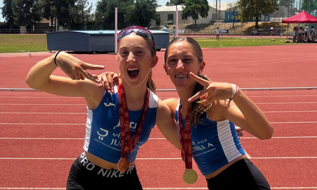 El Athletic Club suma siete metales en las finales de los Regionales Sub-14 y Sub-10
