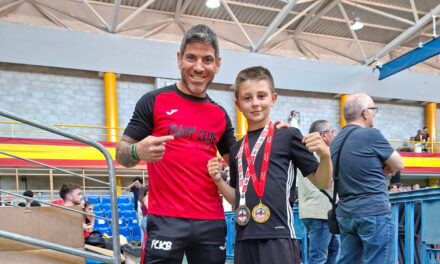 Pascual Tomás consigue dos oros en el Open de Madrid de kickboxing y apunta al Mundial