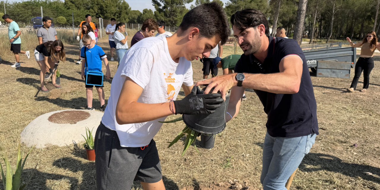 Alumnos del colegio La Esperanza participan en una jornada inclusiva y de educación medioambiental