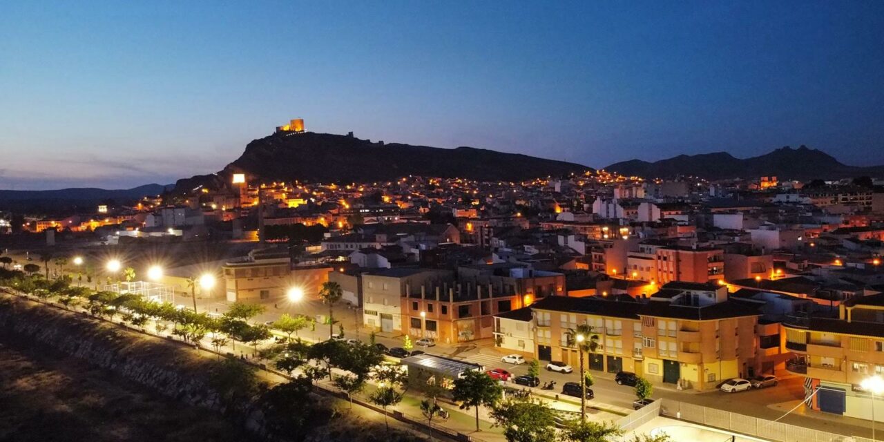 Jumilla es el municipio 66 del país en emisión de luz azul y solo el 0,9% está urbanizado
