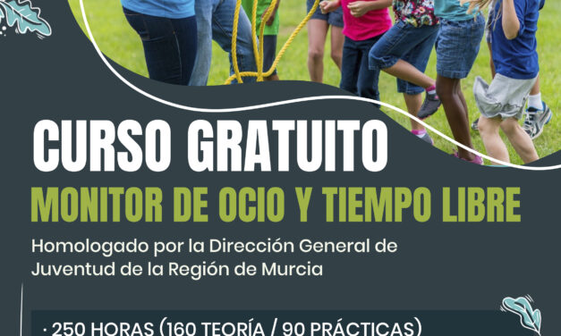 La Concejalía de Juventud impulsa una nueva edición del curso de Monitor de Tiempo Libre de cara a los campamentos de verano