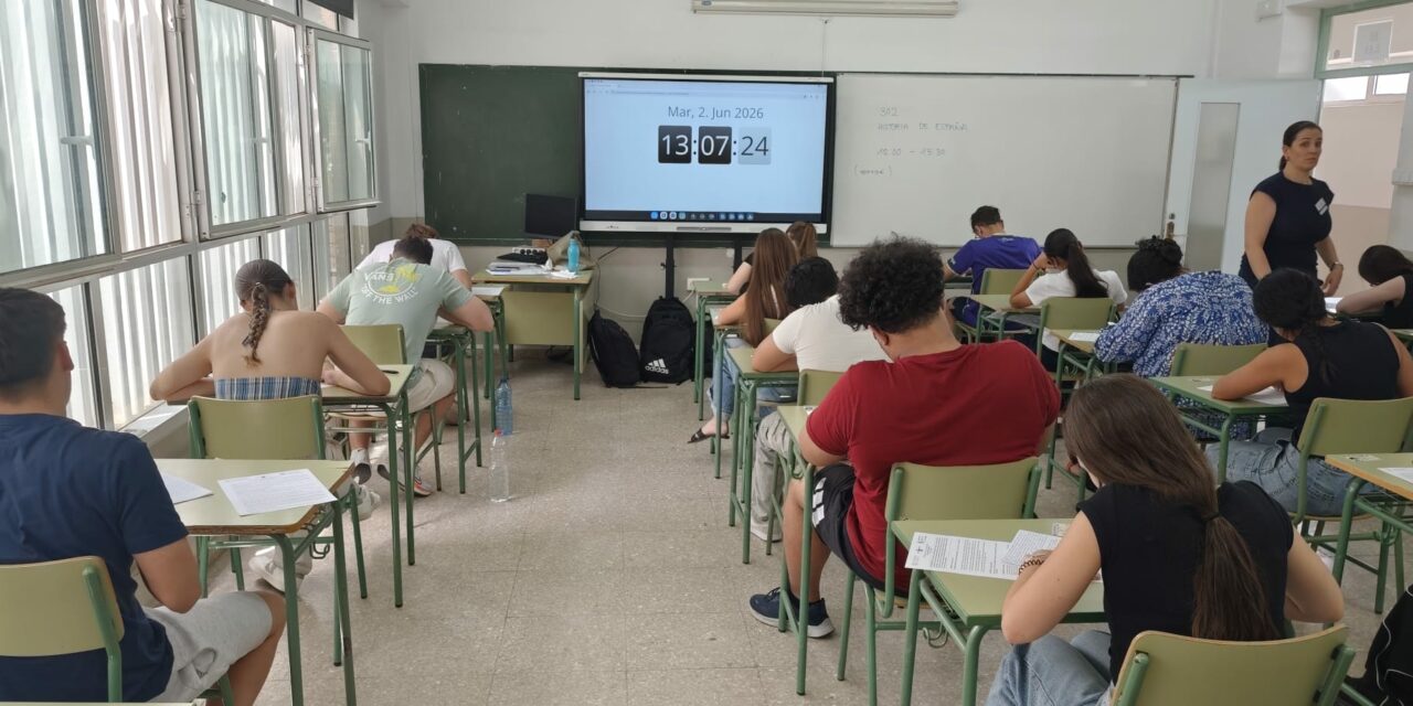 La selectividad movilizó a 99 alumnos de Jumilla rumbo a Yecla a examinarse