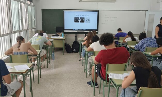 La selectividad movilizó a 99 alumnos de Jumilla rumbo a Yecla a examinarse