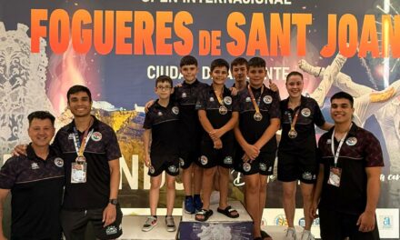 El Club Taekwondo Jumilla logra cinco medallas en el Open Internacional Hogueras de San Juan