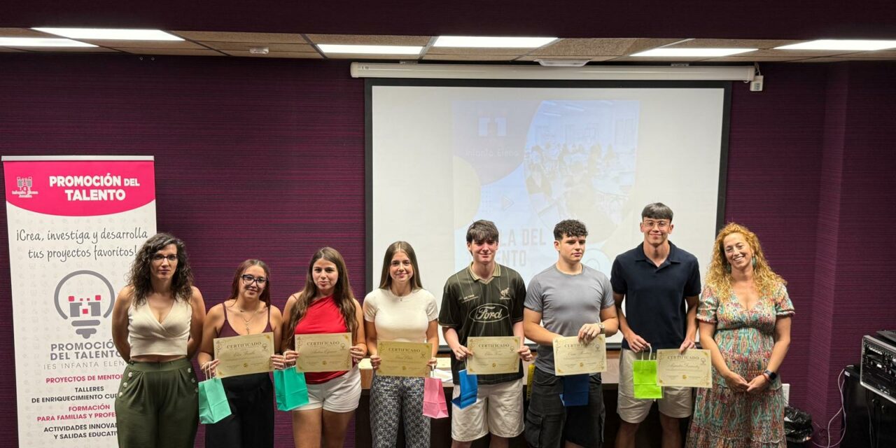 La II Gala del Talento reconoce el esfuerzo de los alumnos del IES Infanta Elena
