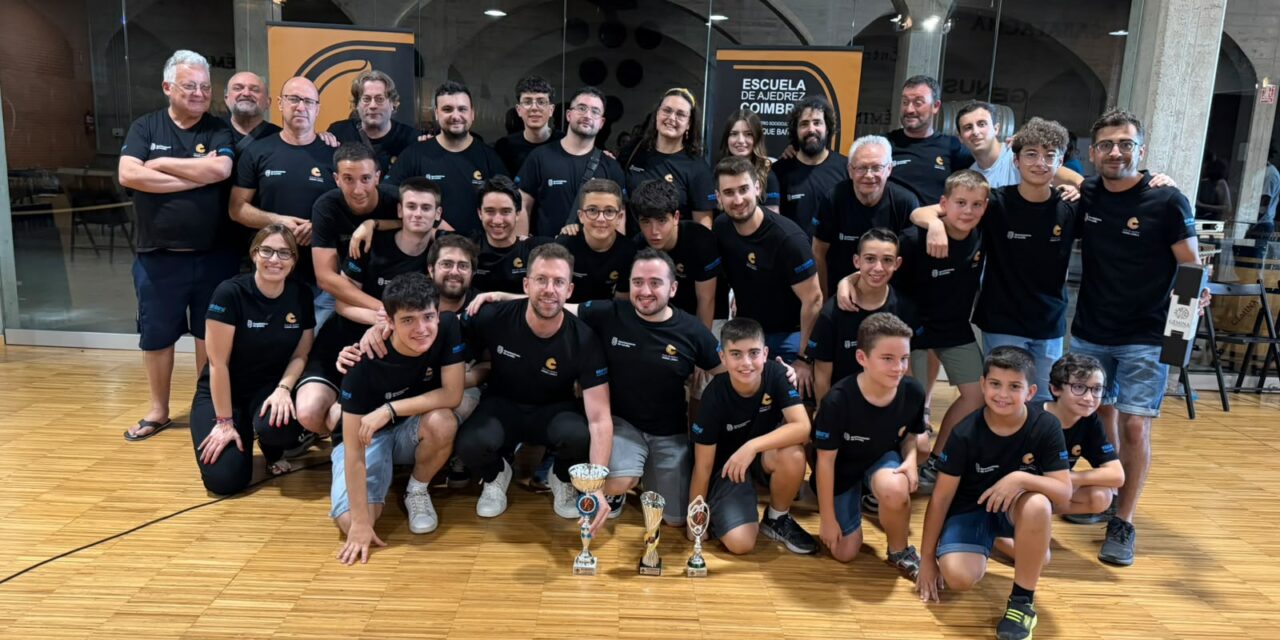 El Ajedrez Coimbra inaugura el palmarés del Regional Relámpago