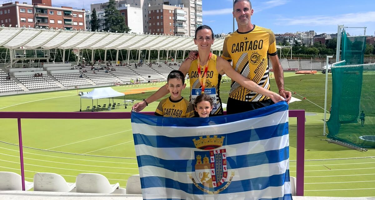 Seis medallas en el Nacional confirman el gran momento del atletismo máster de Jumilla