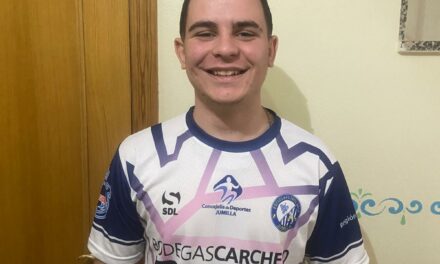 Premios del Deporte 2026. Miguel González «Miguelín», jugador de la EFS Jumilla. Volvió para marcar diferencias