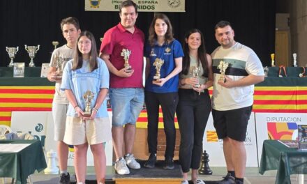 Castellanos y Rodríguez, terceros en el Nacional por Parejas Mixtas Rápido