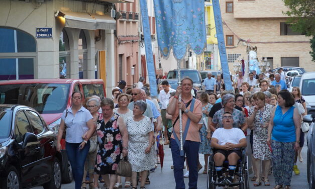La Patrona de Jumilla se traslada mañana desde San Juan a Santiago, y será pregonada el domingo por Noguera Celdrán