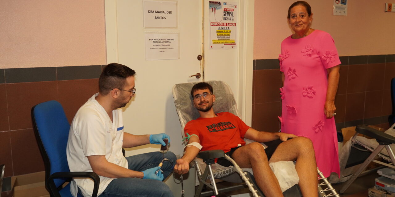 Todo preparado para la campaña de donación de sangre de agosto en Jumilla