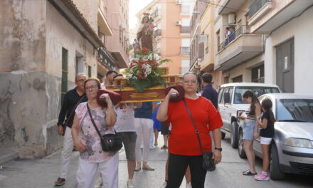 Después de 18 años, la Virgen del Carmen desfila por Jumilla