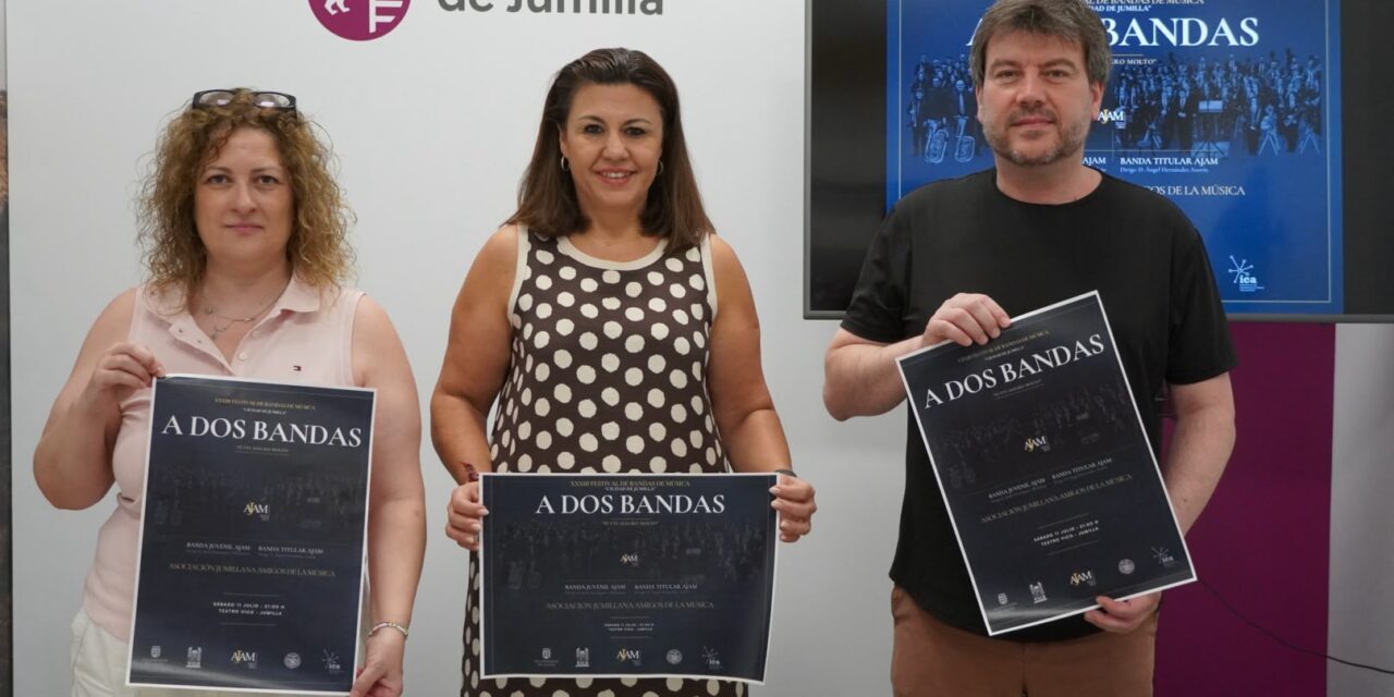 El Festival de Bandas de la AJAM une a la juvenil y a la titular en el Teatro Vico