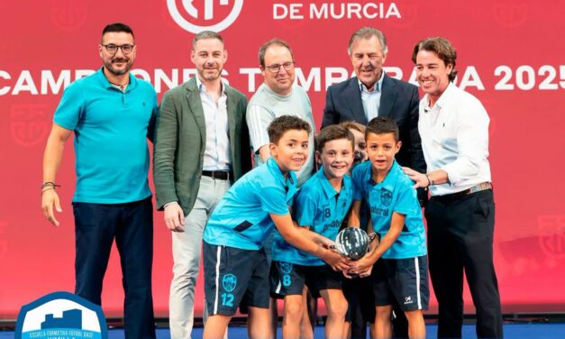 CFS Jumilla y la Escuela Formativa, premiados en la Gala Campeones de la Federación Murciana