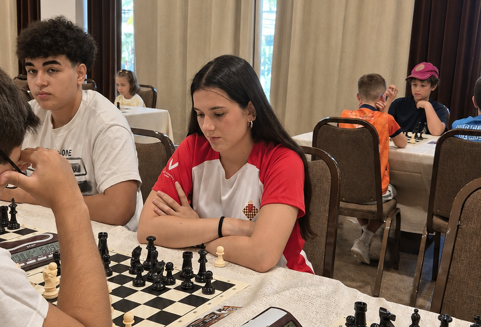 Elena Rodríguez, la mejor Sub-18 en el Campeonato de España Ajedrez Rápido