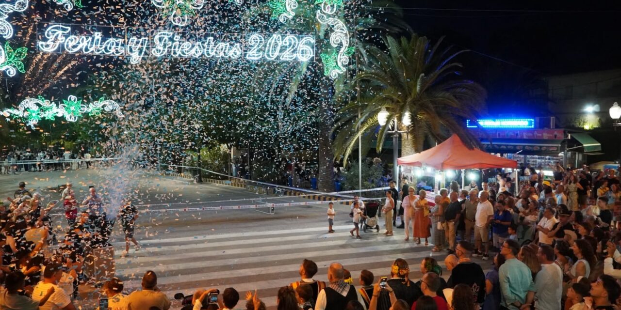 Una vez inauguradas las Fiestas Patronales, arrancó un programa formado por más de 60 actos