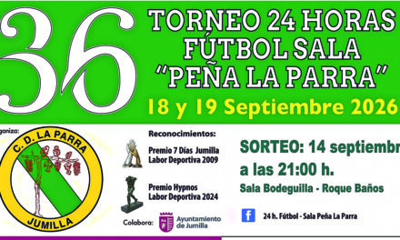 El torneo 24 Horas CD La Parra abre el plazo de inscripciones