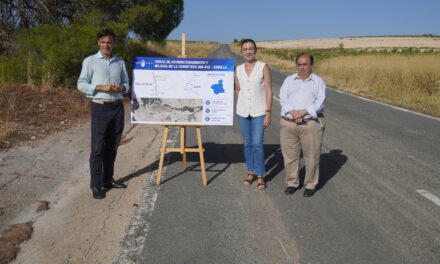 La CARM inicia las obras de mejora de los últimos cuatro kilómetros de la carretera Jumilla – Albatana