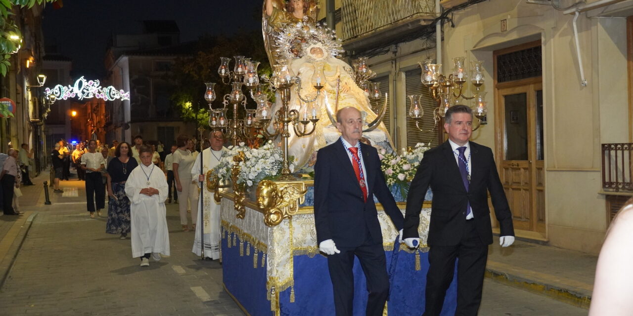 El traslado de La Asunción pone fin a las fiestas patronales de Jumilla