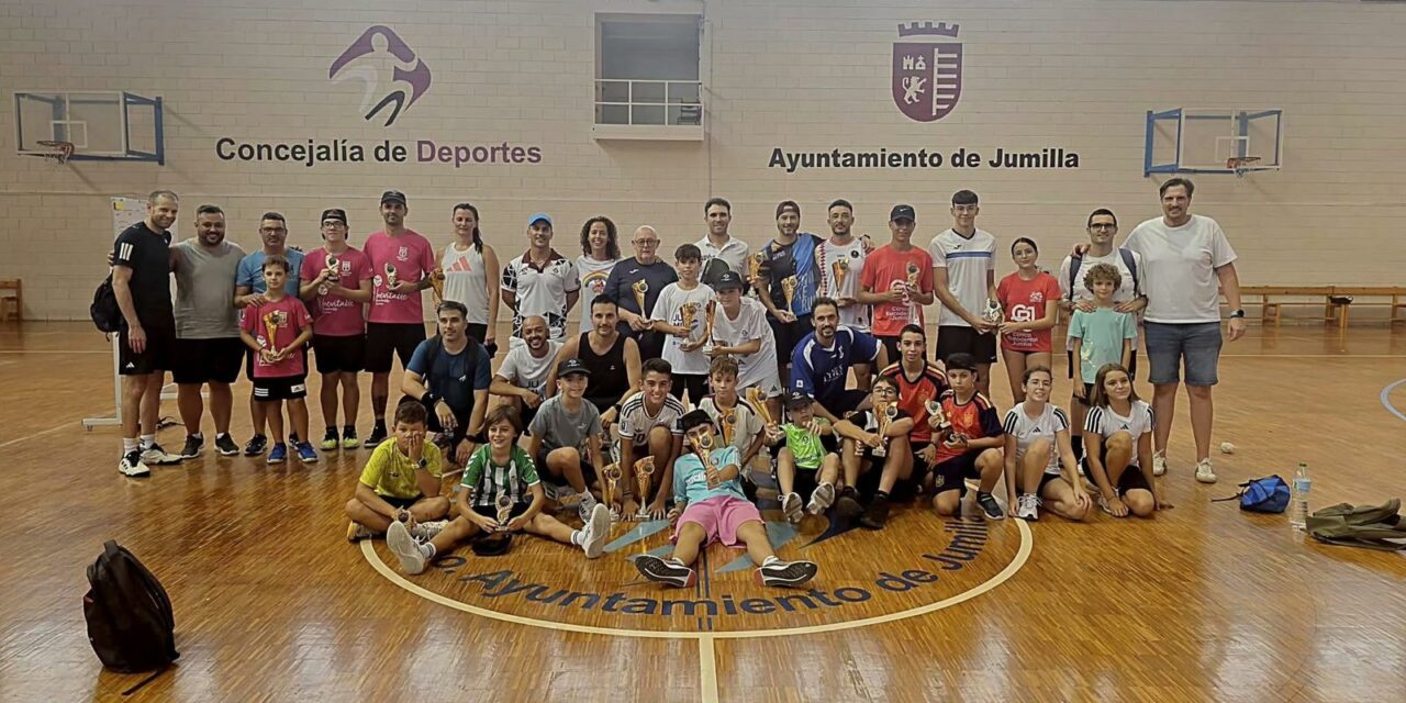 Amplia participación en el III Torneo de Pickleball Feria y Fiestas de Jumilla