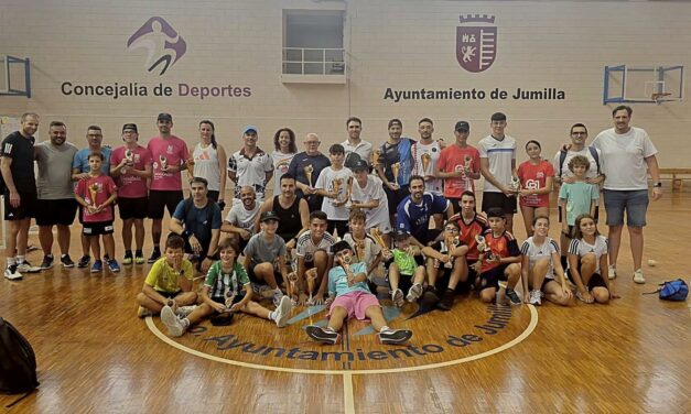 Amplia participación en el III Torneo de Pickleball Feria y Fiestas de Jumilla