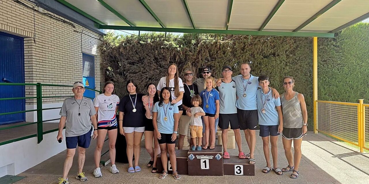 Alejandro Giménez y Myriam Cerezo fueron los grandes dominadores del Torneo de Natación