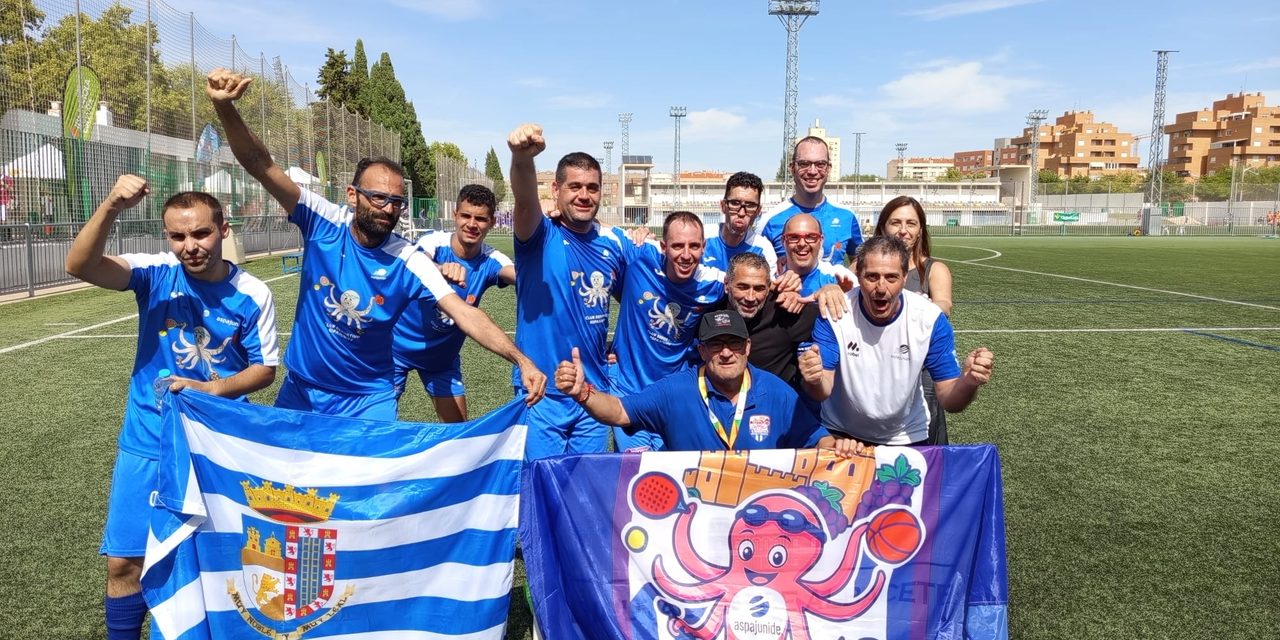 Un cabezazo de Raúl Bernal vale un Campeonato de España para Aspajunide