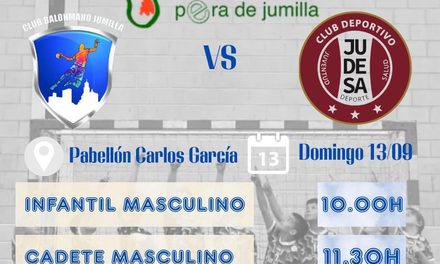 Balonmano Jumilla y Judesa se disputarán el III Torneo DO Pera