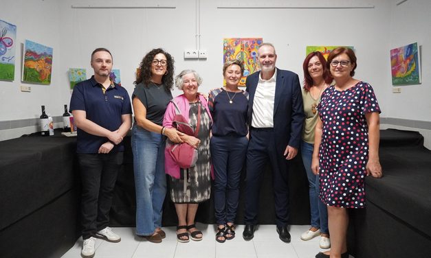 “Los colores de la memoria” de las obras de Ana del Alto llenan de arte la galería de La Alquería