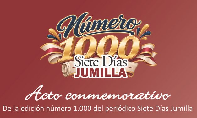 Siete Días Jumilla celebrará su edición número 1.000 con un acto abierto a la ciudadanía