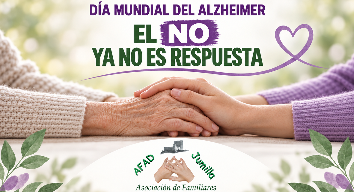 AFAD Jumilla volverá a alzar la voz en la celebración de la Semana del Alzheimer