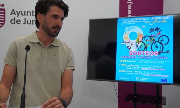 Jumilla celebra la Semana Europea de la Movilidad desde el lunes, con marchas y actividades sostenibles