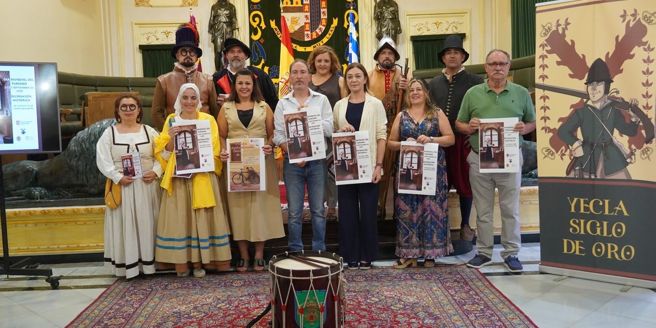 Jumilla celebrará el Día Mundial del Turismo con música, recreación histórica y visitas