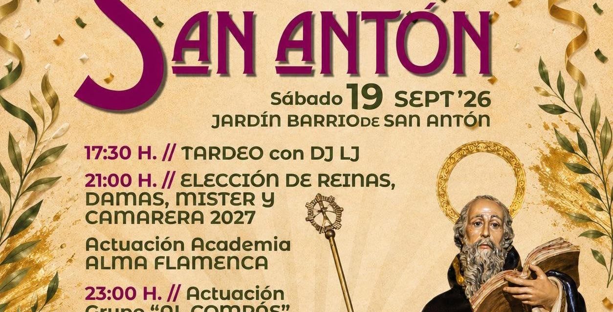 San Antón despide el verano con música, baile y la elección de cargos para sus fiestas